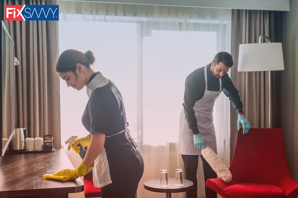 short term rental and airbnb cleaning